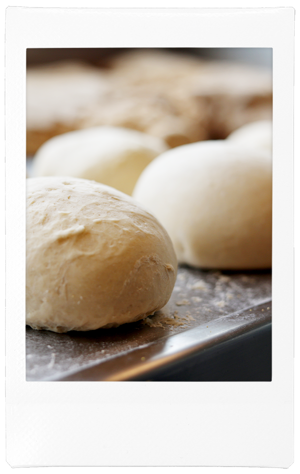 Pizza dough balls